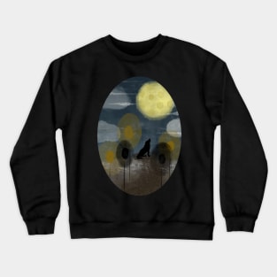 Howling at the Moon Crewneck Sweatshirt